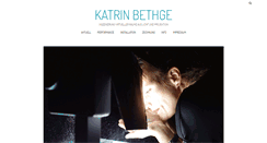 Desktop Screenshot of katrinbethge.com